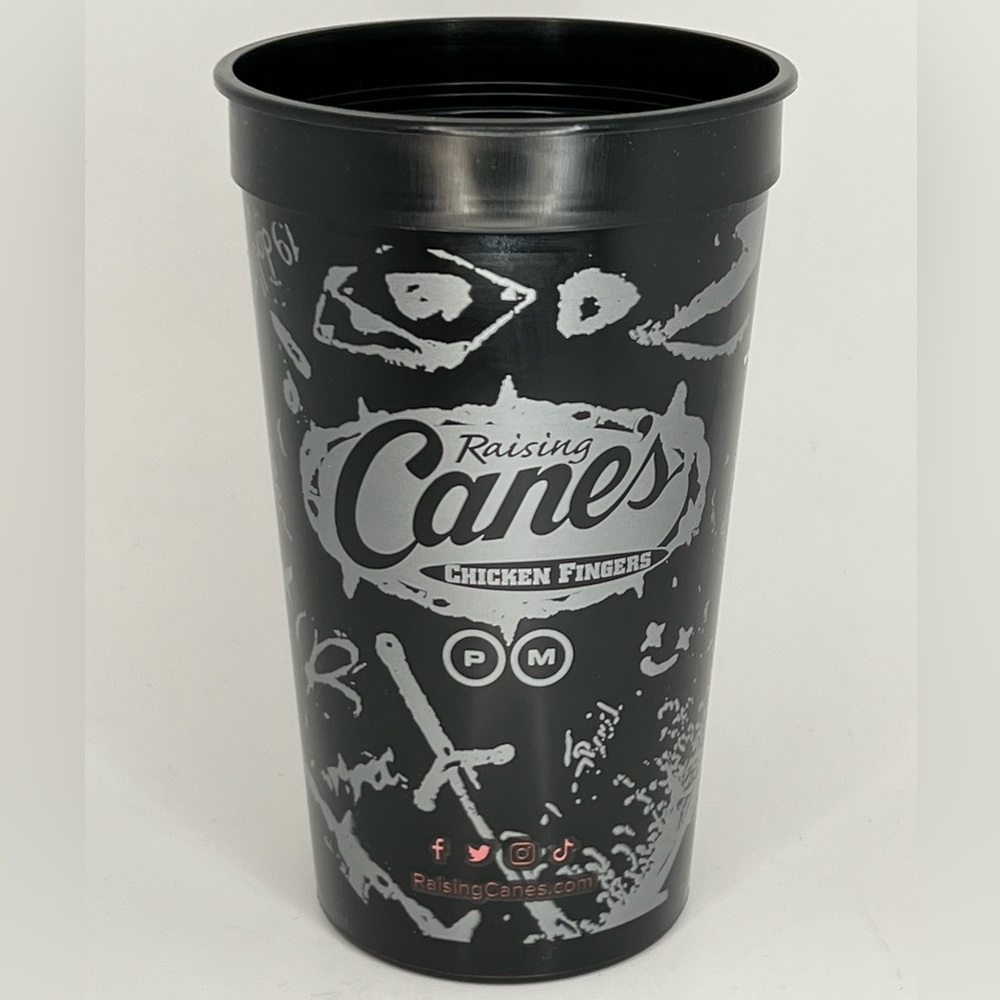 Post Malone Raising Cane’s Reusable Limited Edition Tattoo Cup